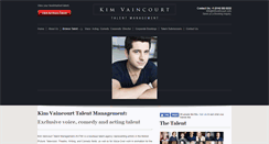 Desktop Screenshot of kimvaincourt.com